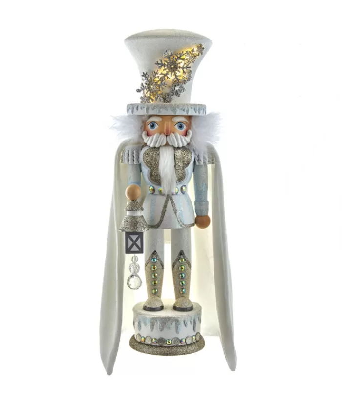 Boutique de Noël Produits Usb & Del*Illuminated (Led) Snowflake Nutcracker, 18" Tall