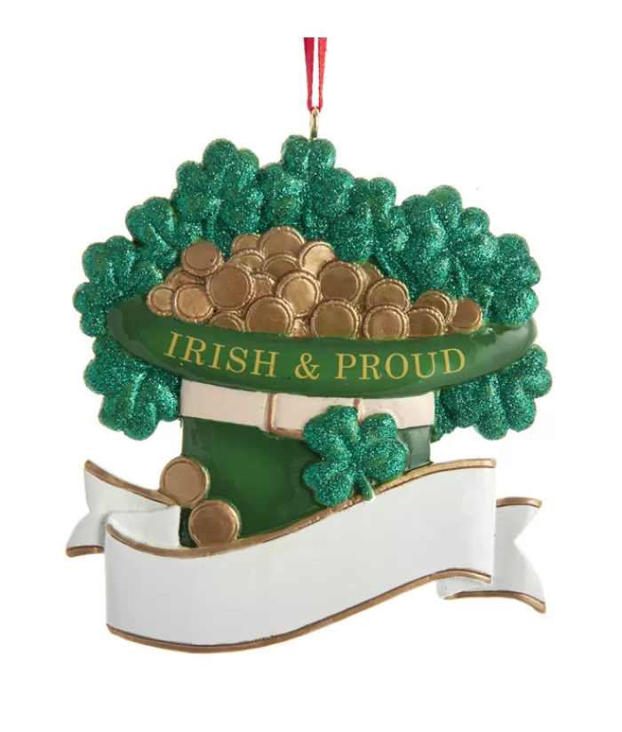 Boutique de Noël Famille & Amitiés*Irish And Proud Ornament