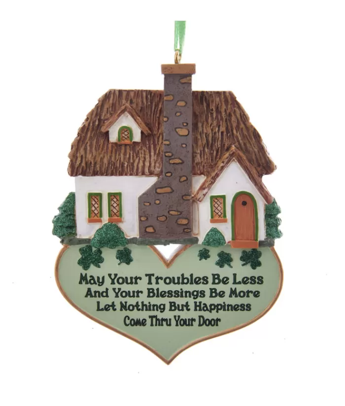 Boutique de Noël Famille & Amitiés*Irish Blessing House Ornament