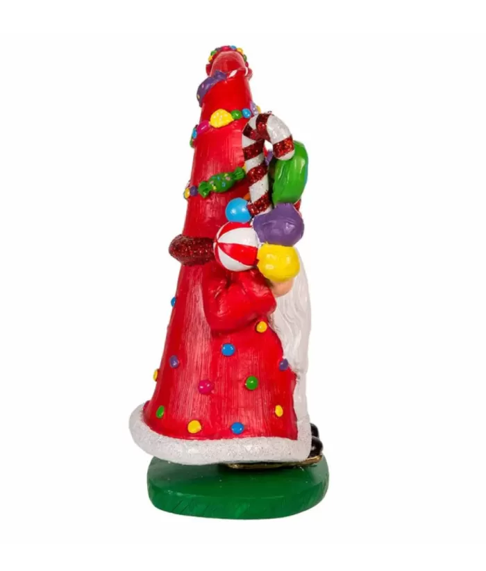 Boutique de Noël Jolly Candy Gnome, 10" Tall