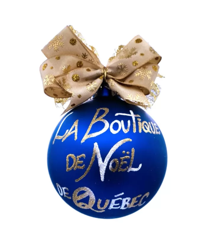 Boutique de Noël Limited Edition "La De Québec" Glass Ornament