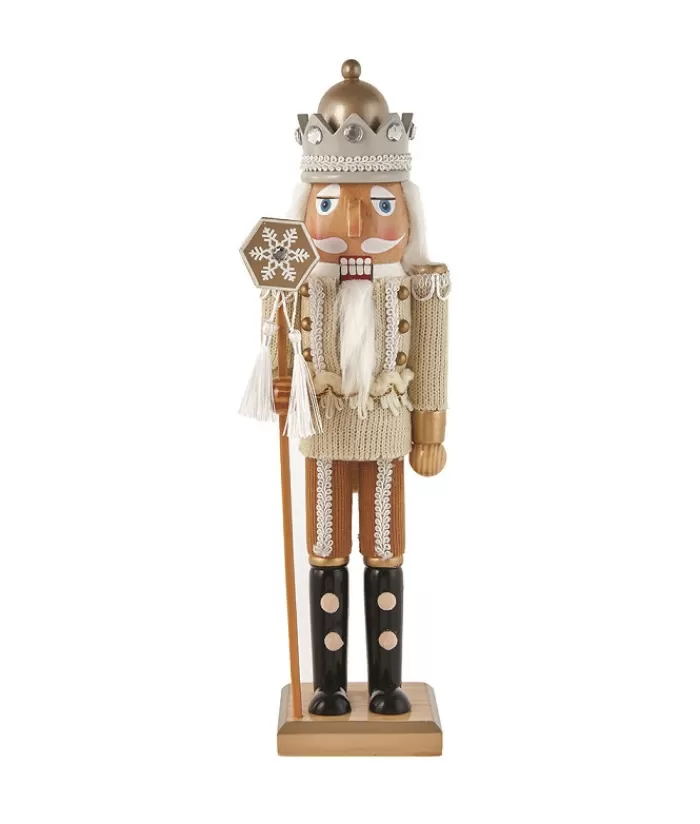 Boutique de Noël Divers*Macrame Nutcracker, 15" Tall