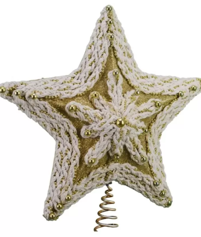 Boutique de Noël Étoiles & Cimes D'Arbre*Macrame Star Tree Top