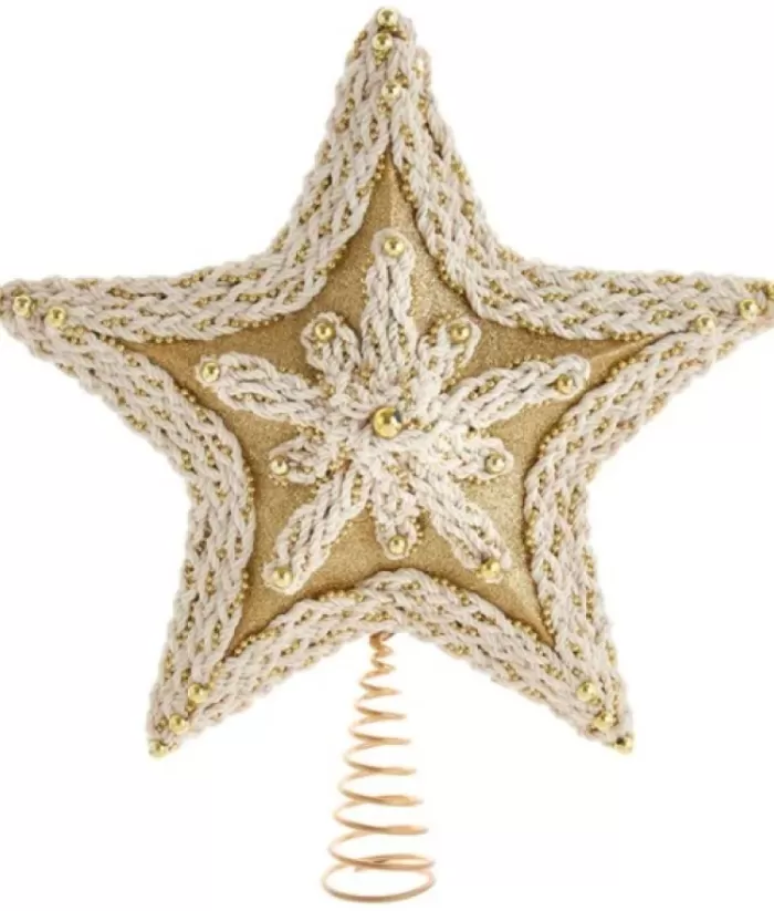 Boutique de Noël Macrame Star Tree Top