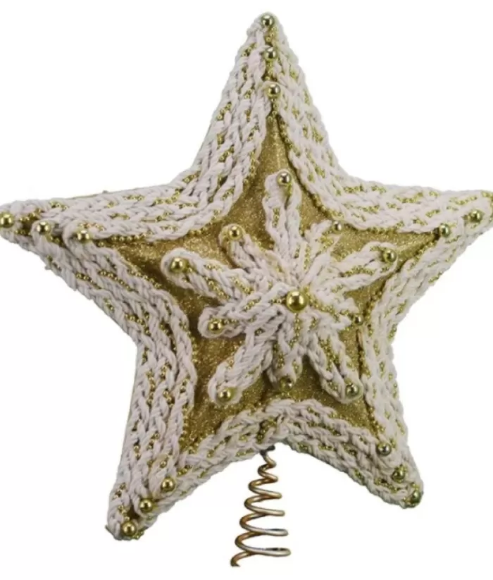 Boutique de Noël Macrame Star Tree Top