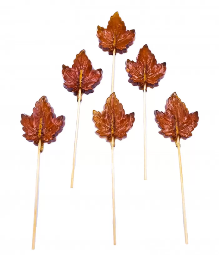 Boutique de Noël Divers*Maple Leaf Lollypops (6 Pièces)