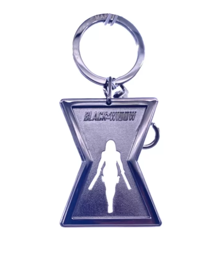 Boutique de Noël Marvel Comics Superheroes, Collectible Keyring, Black Widow Icon, In Pewter