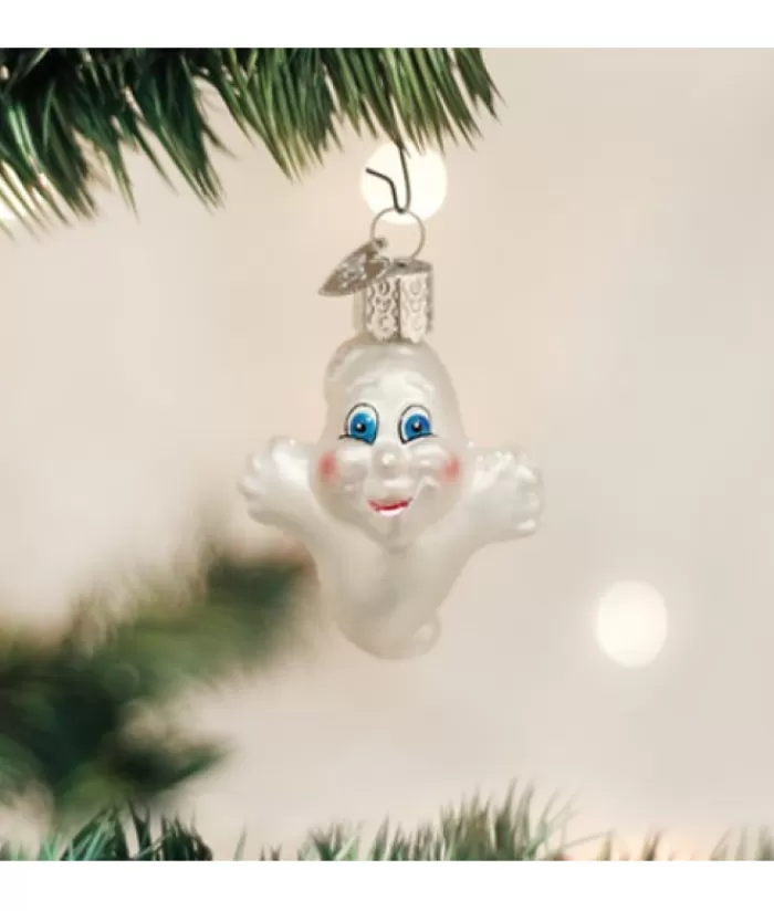 Boutique de Noël Divers*Miniature Ghost Glass Ornament