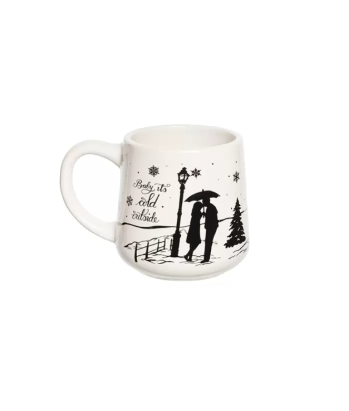 Boutique de Noël Vaisselles De Noël*Mug, "Baby It'S Cold Outside"