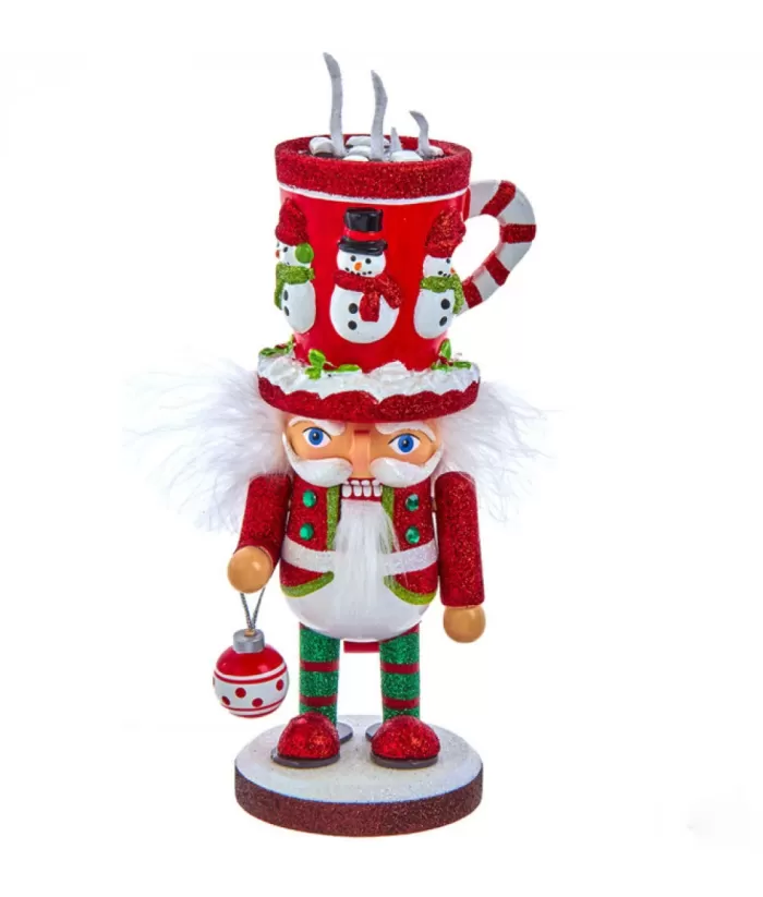 Boutique de Noël Mug Hat Nutcracker 8.6" Tall