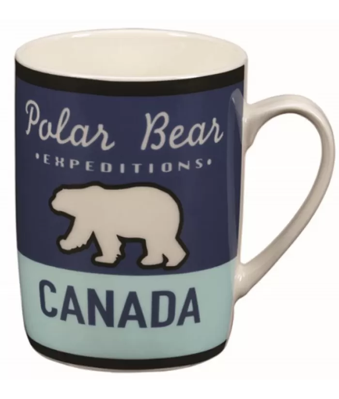 Boutique de Noël Vaisselle Souvenirs*Mug, Polar Bear, Souvenir Of Canada