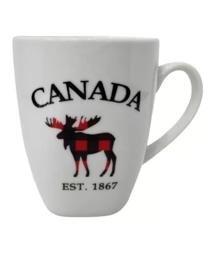 Boutique de Noël Vaisselle Souvenirs*Mug, Souvenir Of Canada, Moose Design