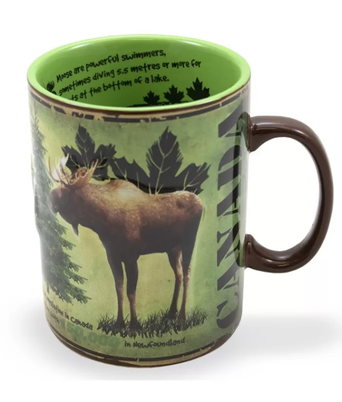 Boutique de Noël Vêtements*Mug, Souvenir Of Canada, Moose Facts Mug