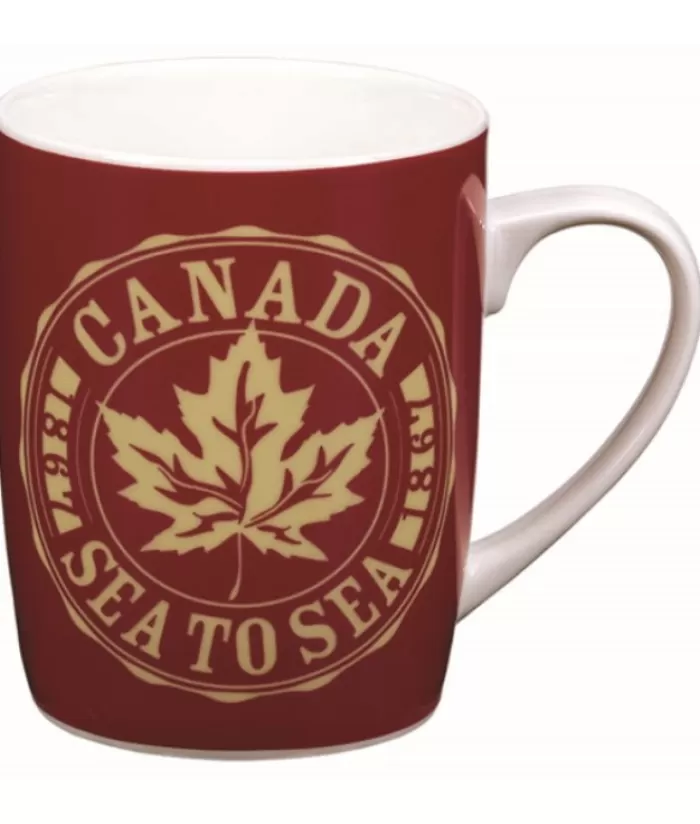 Boutique de Noël Vaisselle Souvenirs*Mug, Souvenir Of Canada, Sea To Sea