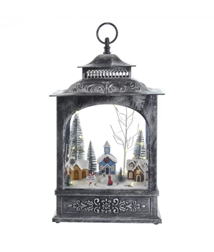 Boutique de Noël Produits Usb & Del*Musical Christmas Village Lantern