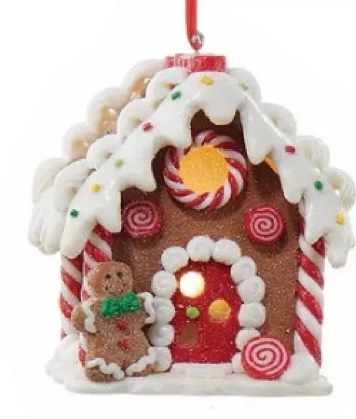 Boutique de Noël Pains D'épices & Bonbons*O-Gingerhouse Led Gingerman