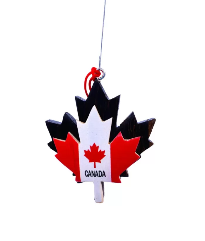 Boutique de Noël Ornements Souvenirs*Ornament, Canada Souvenir, Canada Flag, Maple Leaf