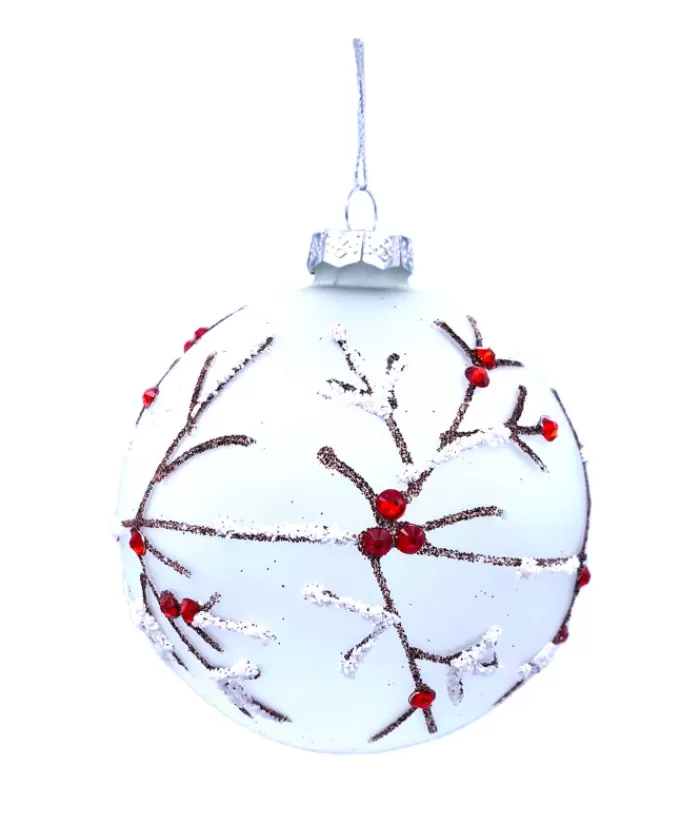 Boutique de Noël Divers*Ornament, Frosted Glass