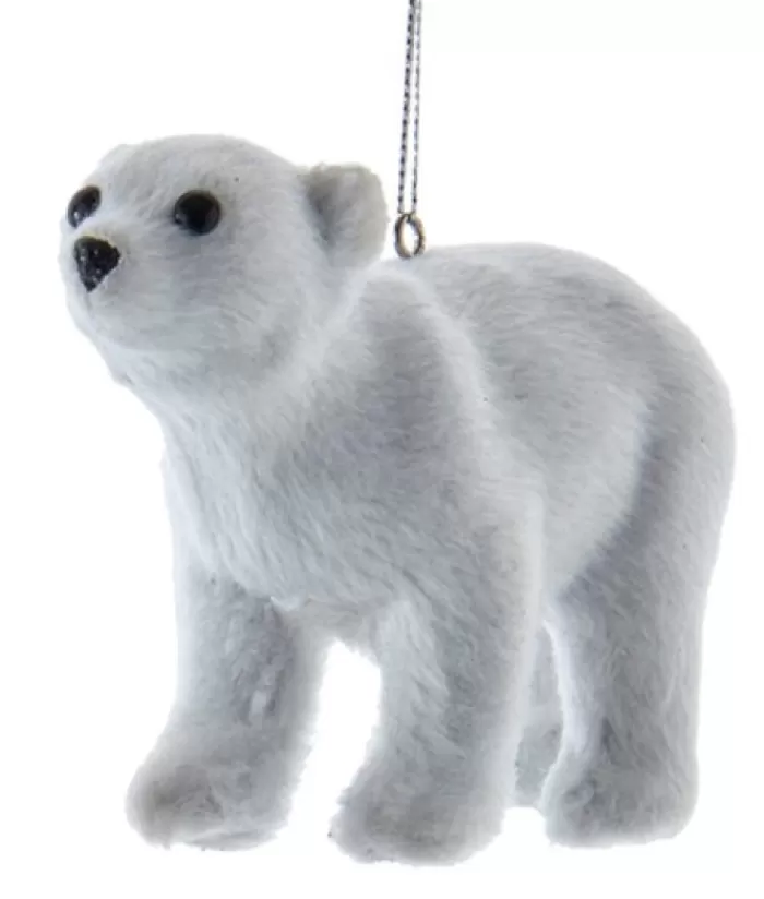 Boutique de Noël Animaux*Ornament, Furry Polar Bear