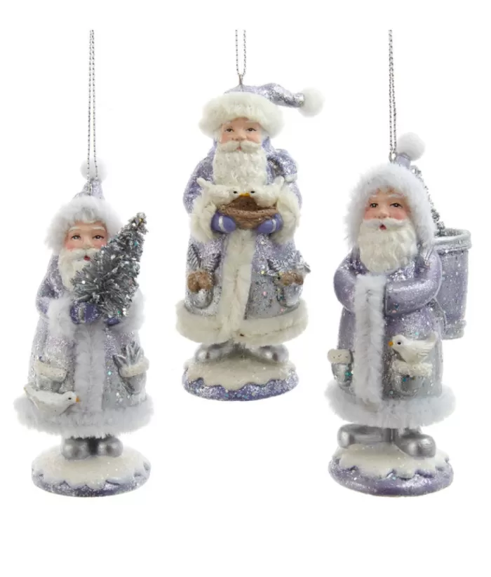 Boutique de Noël Ornament, Glittering Belsnickel, (German Christmas Folklore Character)