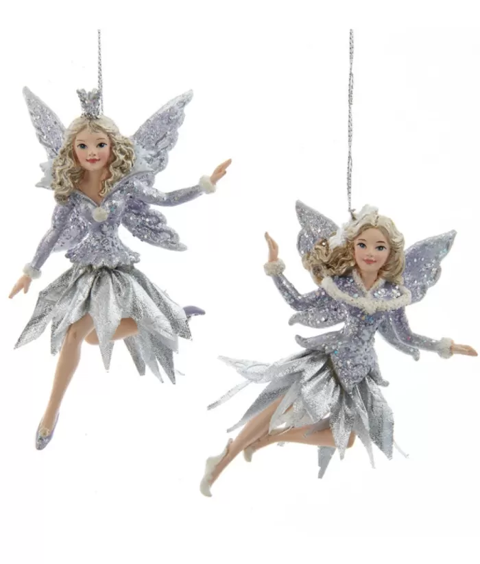 Boutique de Noël Ornament, Icy Periwinkle Fairy