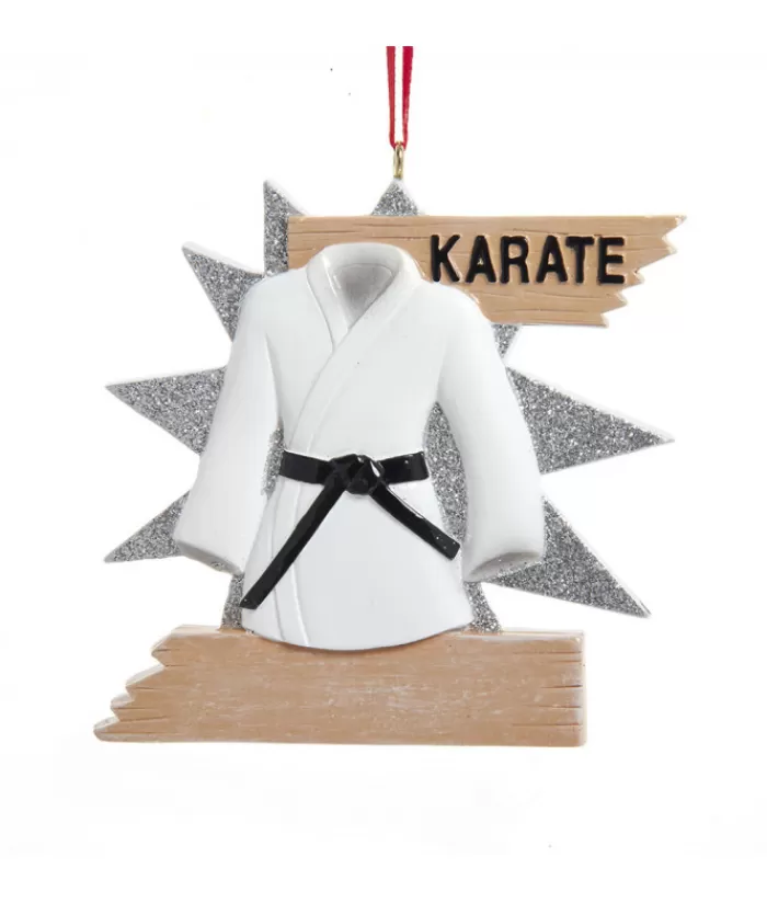 Boutique de Noël Sports*Ornament, Karate Gi With Black Belt