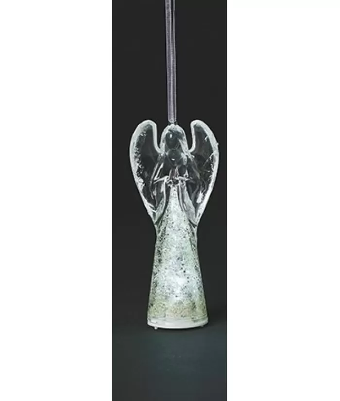 Boutique de Noël Produits Usb & Del*Ornament, Led Illuminated Angel, Measures 4.5 Inches