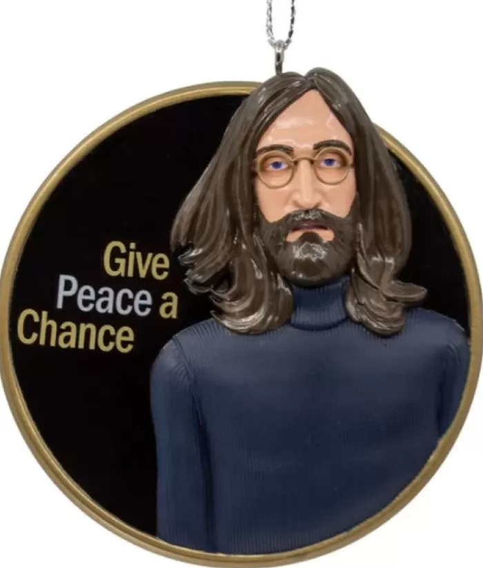 Boutique de Noël Ornament, Music Legend, John Lennon, With Message