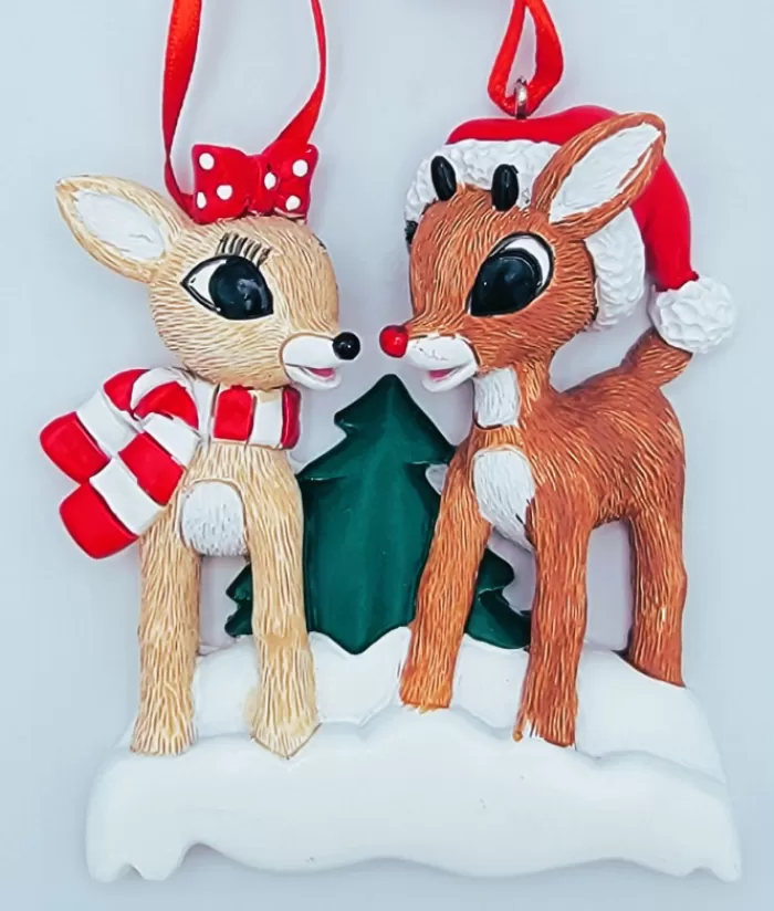 Boutique de Noël Animaux*Ornament, Rudolph And Clarice