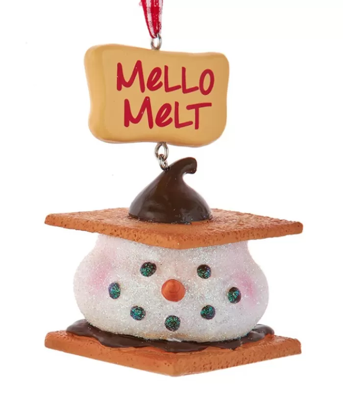 Boutique de Noël Nourriture & Breuvages*Ornament, Sandwich S'Mores "Mello Melt"