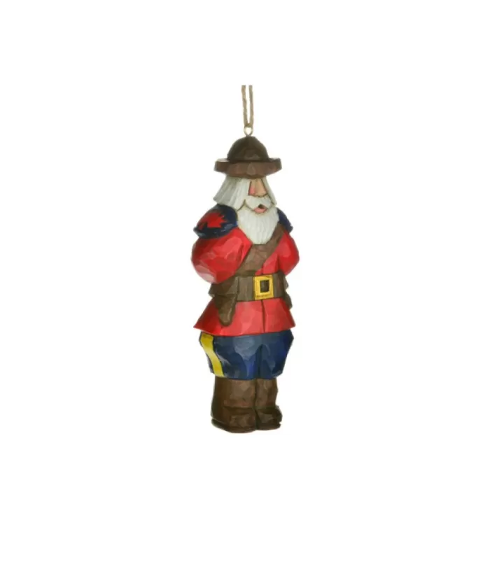 Boutique de Noël Ornament, Santa The Mountie, Souvenir Of Canada.