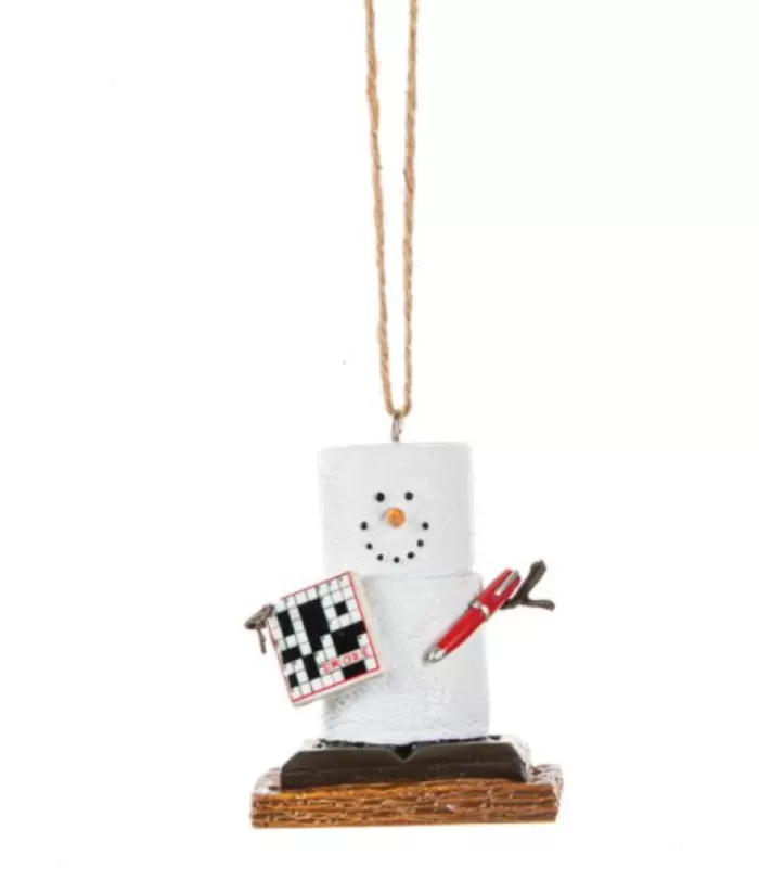 Boutique de Noël Ornament, S'Mores, Crossword Player