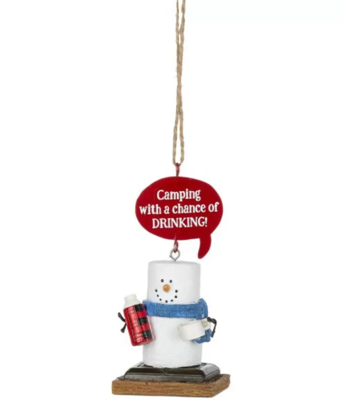 Boutique de Noël Nourriture & Breuvages*Ornament, S'Mores, Forecast For Camping