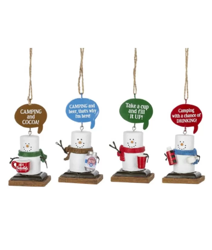 Boutique de Noël Sentiments*Ornament, S'Mores, Forecast For Camping