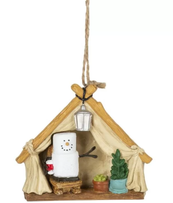 Boutique de Noël Ornament, S'Mores, S'More, Camping In Style