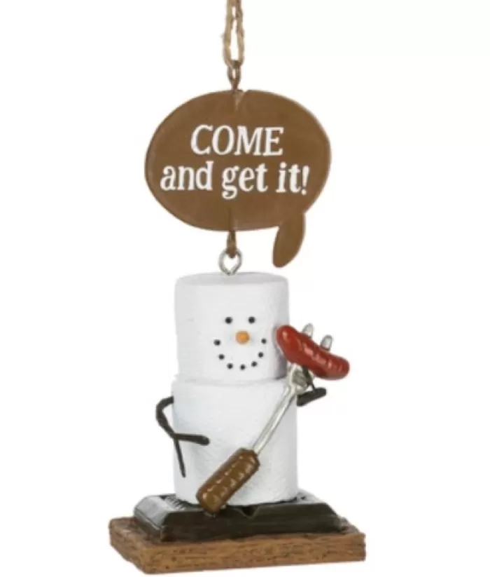 Boutique de Noël Ornament, S'Mores, The Bbq Cook S'More