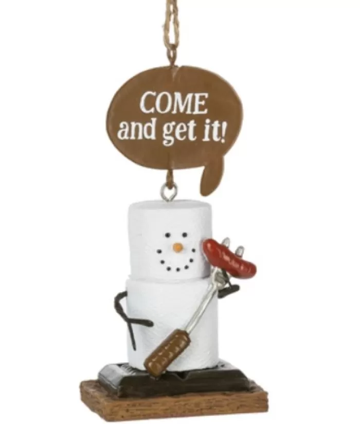 Boutique de Noël Loisirs & Professions*Ornament, S'Mores, The Bbq Cook S'More