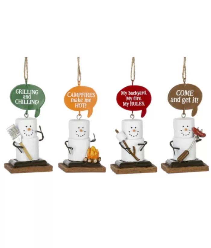 Boutique de Noël Loisirs & Professions*Ornament, S'Mores, The Bbq Cook S'More