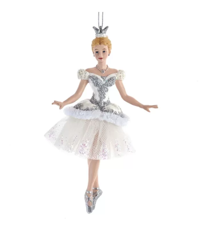 Boutique de Noël Ballet & Casse-Noisettes*Ornament, The Snow Queen Ballerina, With Sparkling Tutu