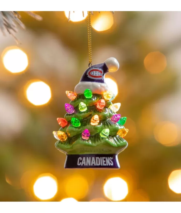 Boutique de Noël Ornament, Xmas Tree Shaped Decoration With Led