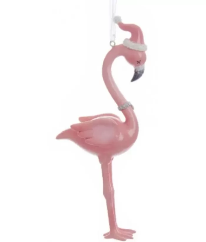 Boutique de Noël Pink Flamingo Ornament