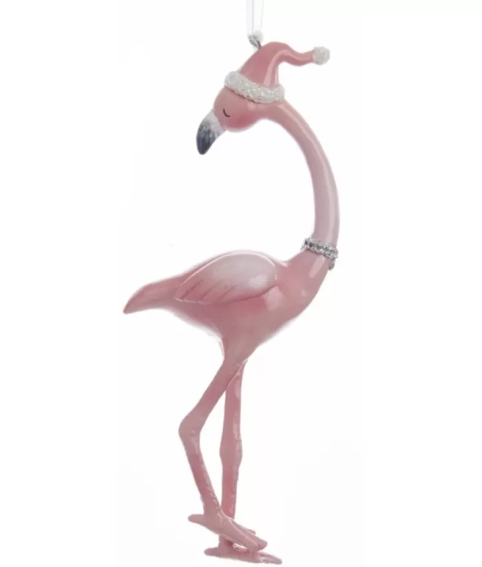 Boutique de Noël Pink Flamingo Ornament