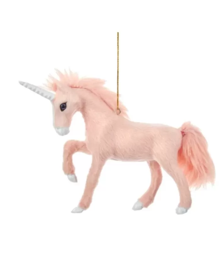 Boutique de Noël Pink Unicorn Ornament