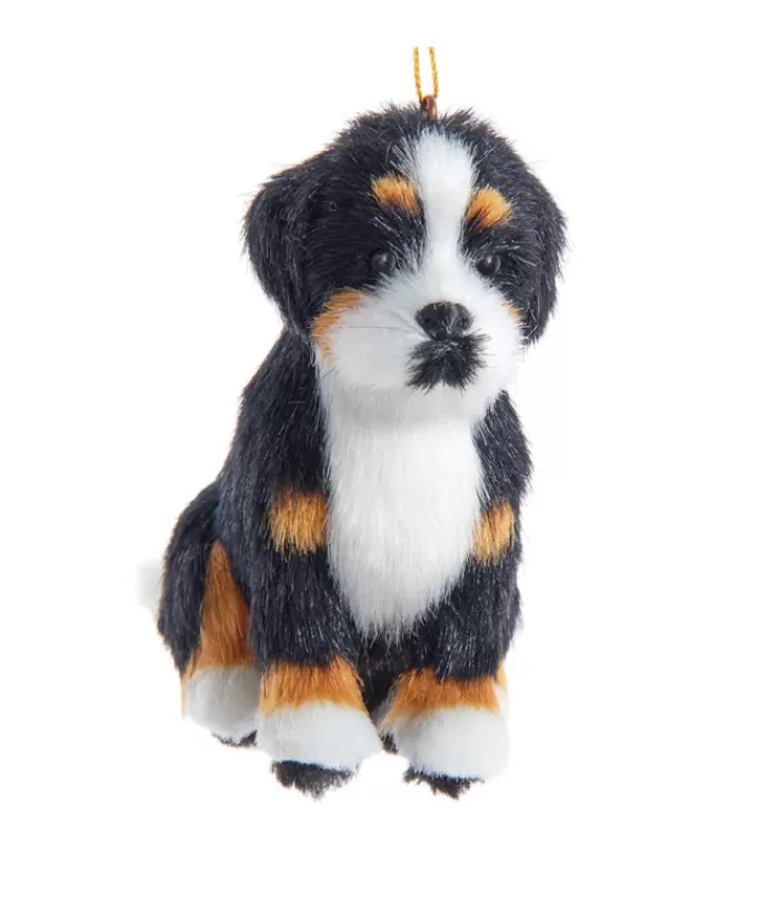 Boutique de Noël Chiens*Plush Bernese Mountain Dog Ornament