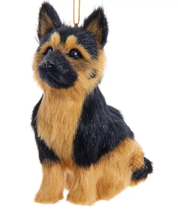 Boutique de Noël Plush German Shepherd Ornament