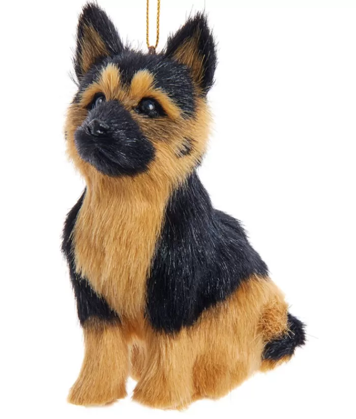 Boutique de Noël Chiens*Plush German Shepherd Ornament