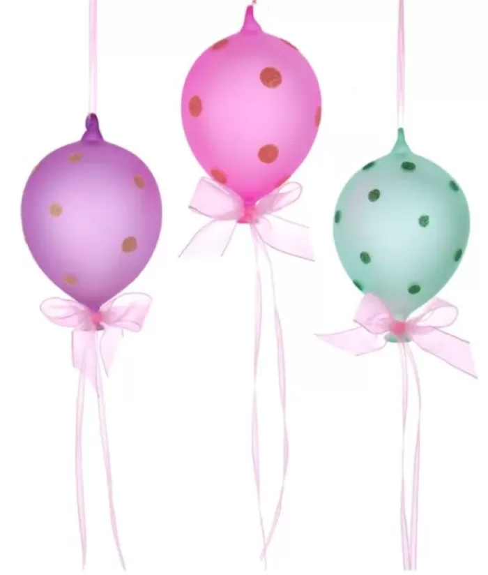 Boutique de Noël Divers*Purple Glass Balloon Ornament