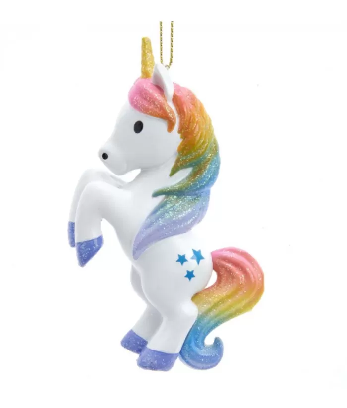 Boutique de Noël Rainbow Unicorn Ornament