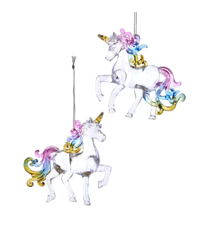 Boutique de Noël Rainbow Unicorn Ornament