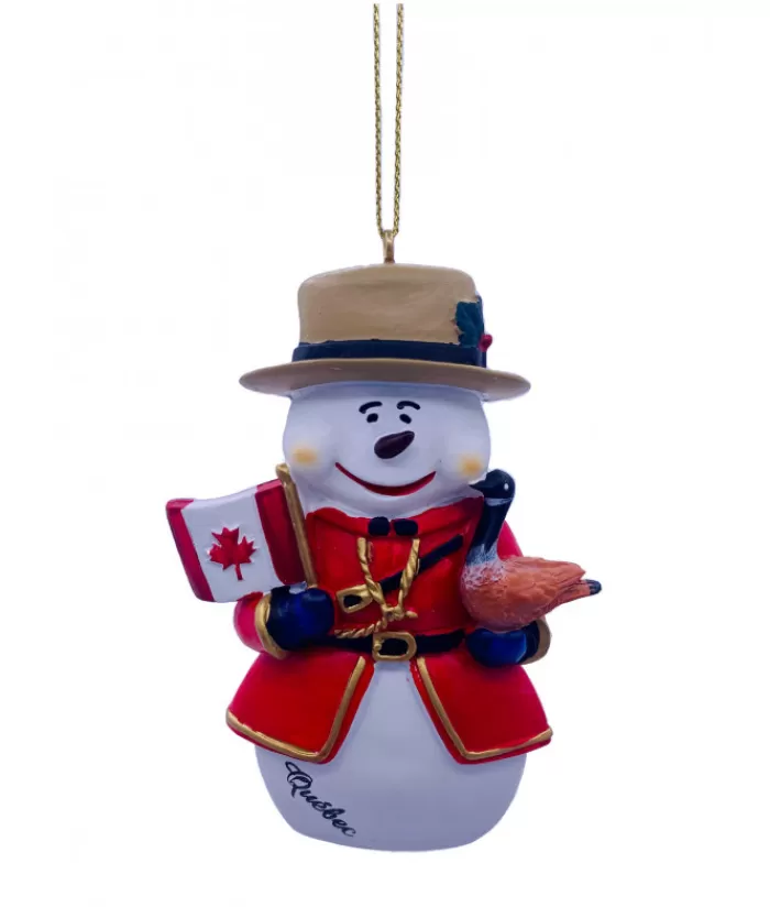 Boutique de Noël Bonhommes De Neige*Rcmp Snowman Ornament